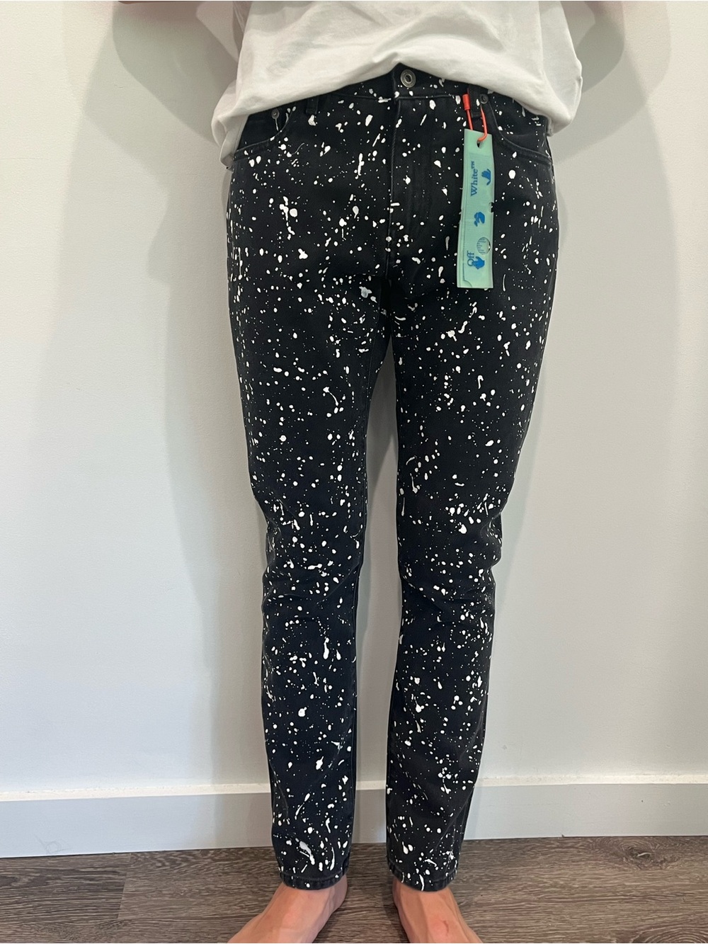 Off-White Black Jeans New with Tags size 31